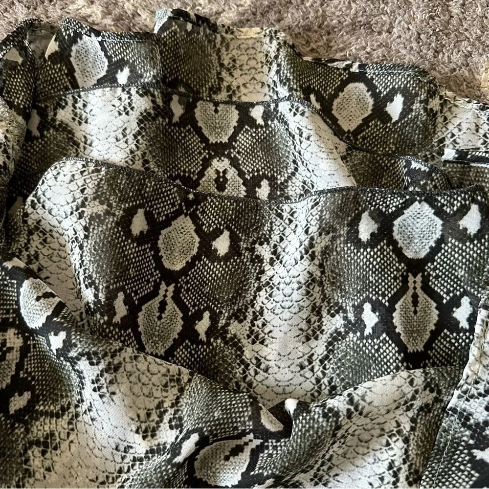 Show Me Your Mumu Carlos Swing Shorts Snake Print